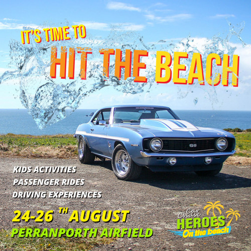 On The Beach Super car blast!