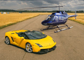 Triple Supercar Blast With 12 Mile Helicopter Ride
