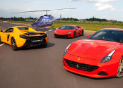 Supercar Driving Blast With 12 Mile Helicopter Ride
